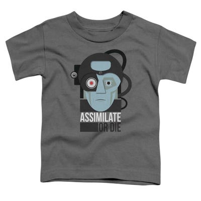 Star Trek Assismilate Or Die Toddler T-Shirt