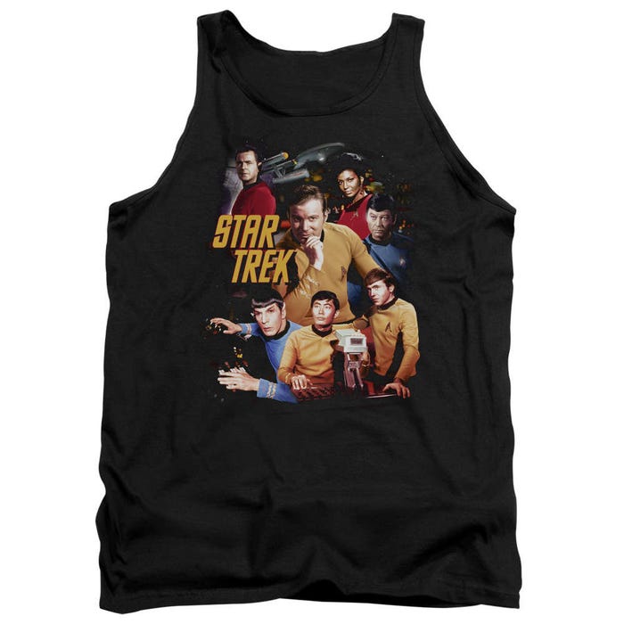 Star Trek At The Controls Tank Top