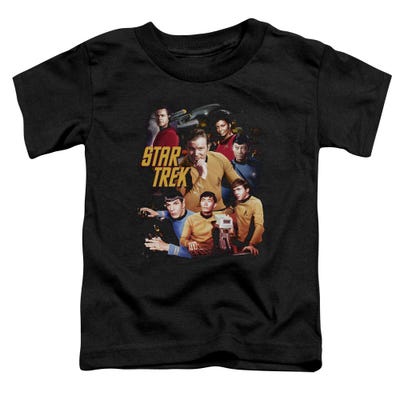 Star Trek At The Controls Toddler T-Shirt