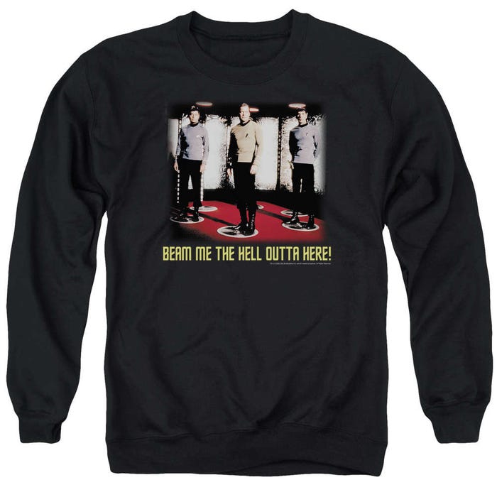 Star Trek Beam Me Out Sweatshirt