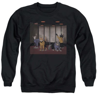Star Trek Beam Meow Up Sweatshirt