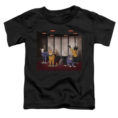Star Trek Beam Meow Up Toddler T-Shirt