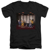 Star Trek Beam Meow Up V-Neck T-Shirt