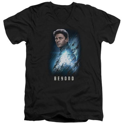 Star Trek Beyond Bones Poster V-Neck T-Shirt
