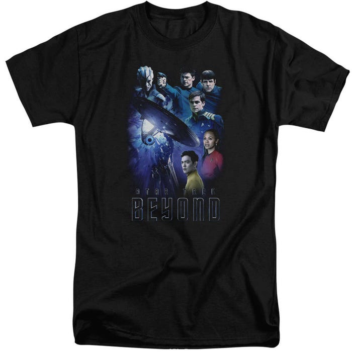 Star Trek Beyond Cast Tall T-Shirt