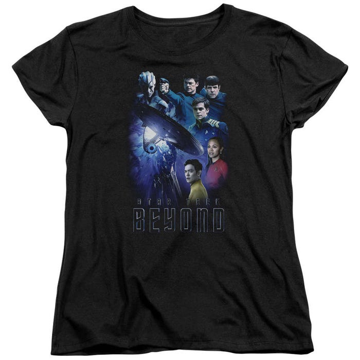 Star Trek Beyond Cast Womens T-Shirt
