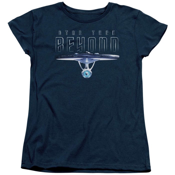 Star Trek Beyond Enterprise Womens T-Shirt