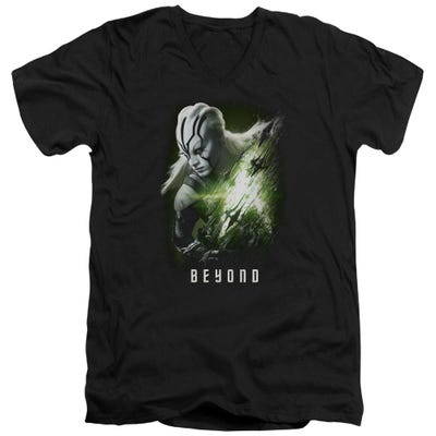 Star Trek Beyond Jaylah Poster V-Neck T-Shirt