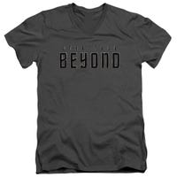 Star Trek Beyond Logo V-Neck T-Shirt