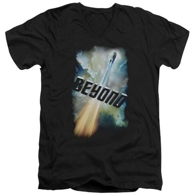 Star Trek Beyond Movie Poster V-Neck T-Shirt
