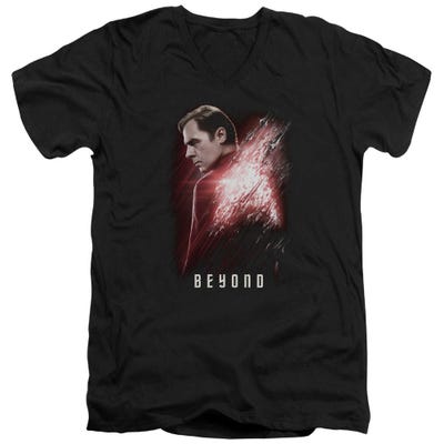 Star Trek Beyond Scotty Poster V-Neck T-Shirt