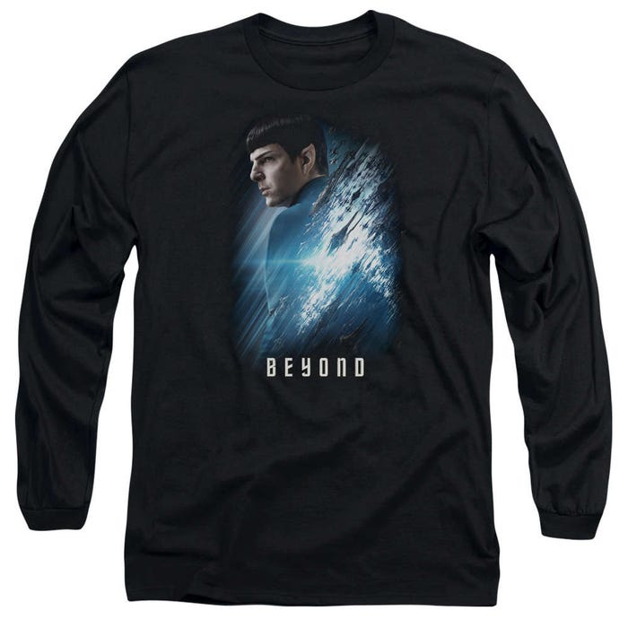 Star Trek Beyond Spock Poster Long Sleeve Shirt