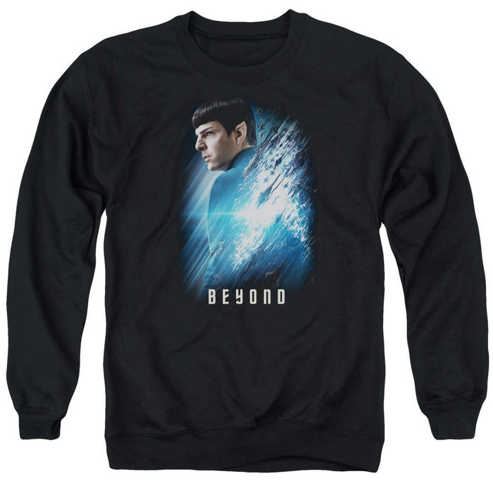 Star Trek Beyond Spock Poster Sweatshirt