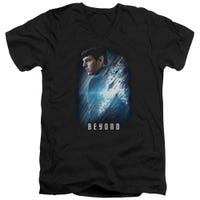 Star Trek Beyond Spock Poster V-Neck T-Shirt