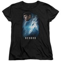 Star Trek Beyond Spock Poster Womens T-Shirt