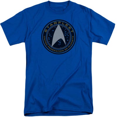 Star Trek Beyond Starfleet Patch Tall T-Shirt