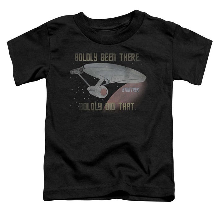 Star Trek Boldly Did That Toddler T-Shirt
