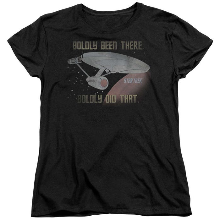 Star Trek Boldly Did That Womens T-Shirt