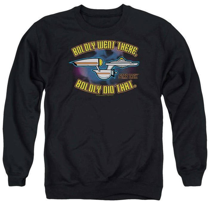 Star Trek Boldy Went There Bold Sweatshirt