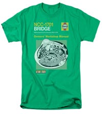 Star Trek Bridge Manual T-Shirt