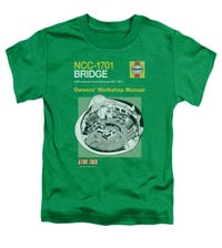 Star Trek Bridge Manual Toddler T-Shirt