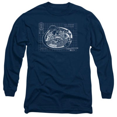 Star Trek Bridge Prints Long Sleeve Shirt