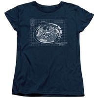 Star Trek Bridge Prints Womens T-Shirt