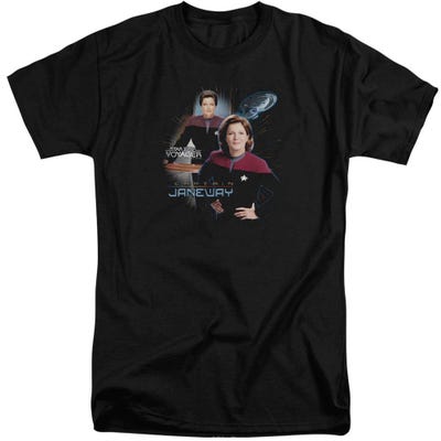 Star Trek Captain Janeway Tall T-Shirt