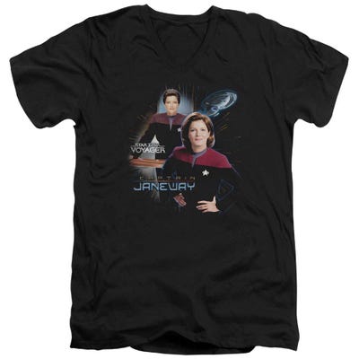 Star Trek Captain Janeway V-Neck T-Shirt