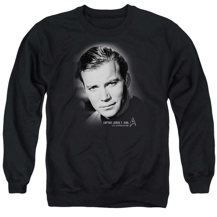 Star Trek Captain Kirk Portrait Sweatshirt