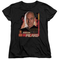 Star Trek Captain Picard Womens T-Shirt