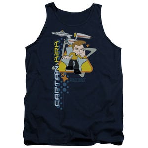 Star Trek Captain's Chair Retro Tank Top