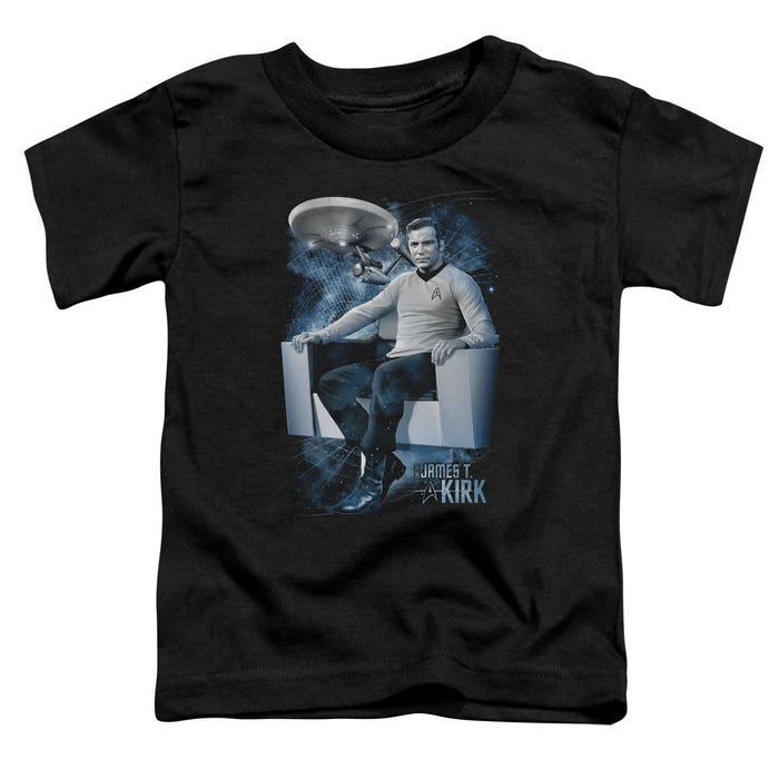 Star Trek Captains Chair Toddler T-Shirt