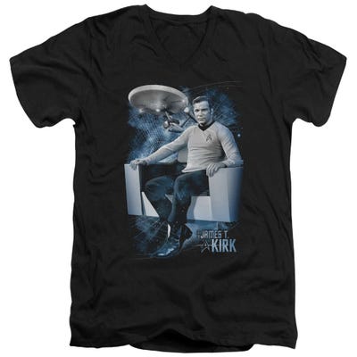 Star Trek Captains Chair V-Neck T-Shirt