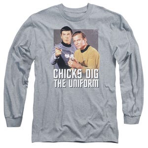 Star Trek Chicks Dig Long Sleeve Shirt