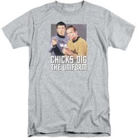 Star Trek Chicks Dig Tall T-Shirt