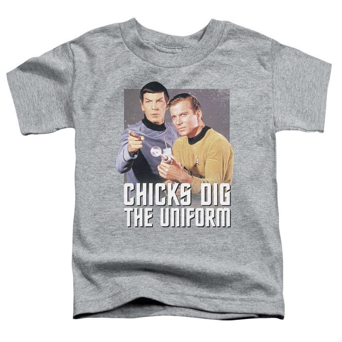 Star Trek Chicks Dig Toddler T-Shirt
