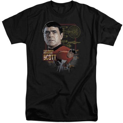 Star Trek Chief Engineer Scott Tall T-Shirt