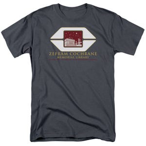 Star Trek Cochrane Library T-Shirt