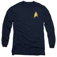 Star Trek Command Badge Long Sleeve Shirt