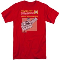 Star Trek Communicater Manual Tall T-Shirt
