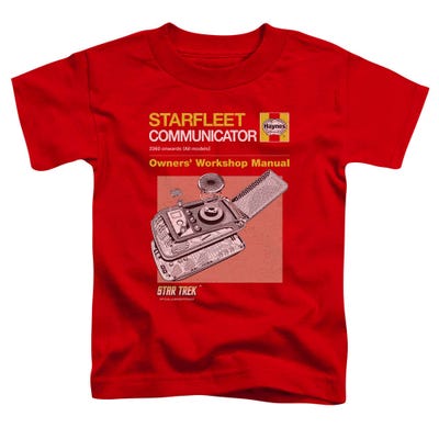 Star Trek Communicater Manual Toddler T-Shirt