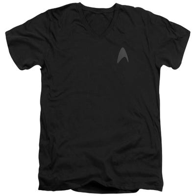 Star Trek Darkness Command Emblem V-Neck T-Shirt