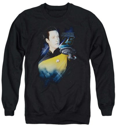Star Trek Data 25Th Sweatshirt