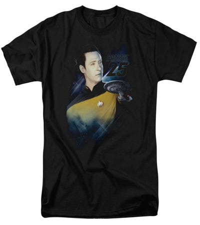 Star Trek Data 25Th T-Shirt