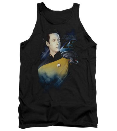 Star Trek Data 25Th Tank Top