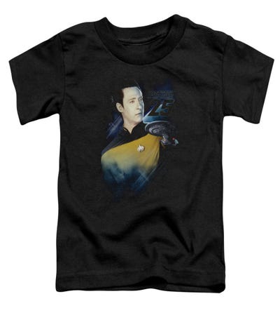 Star Trek Data 25Th Toddler T-Shirt