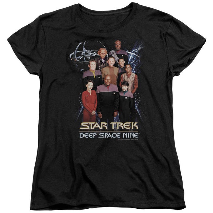Star Trek Deep Space Nine Crew Womens T-Shirt