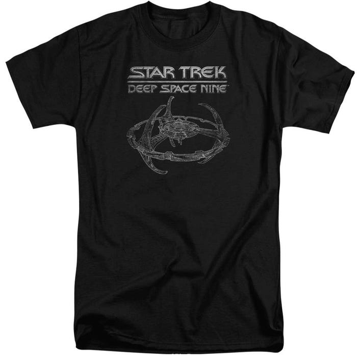 Star Trek Deep Space Nine Station Tall T-Shirt