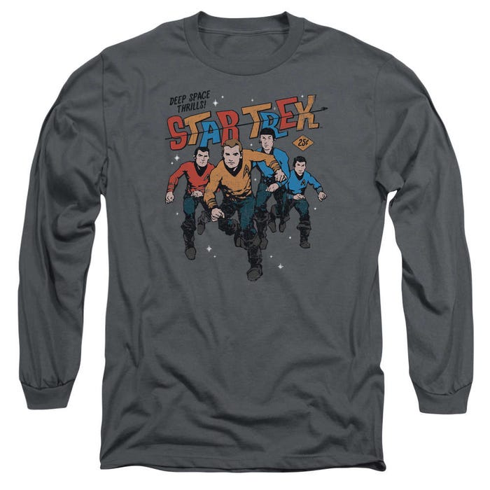 Star Trek Deep Space Thrills Long Sleeve Shirt